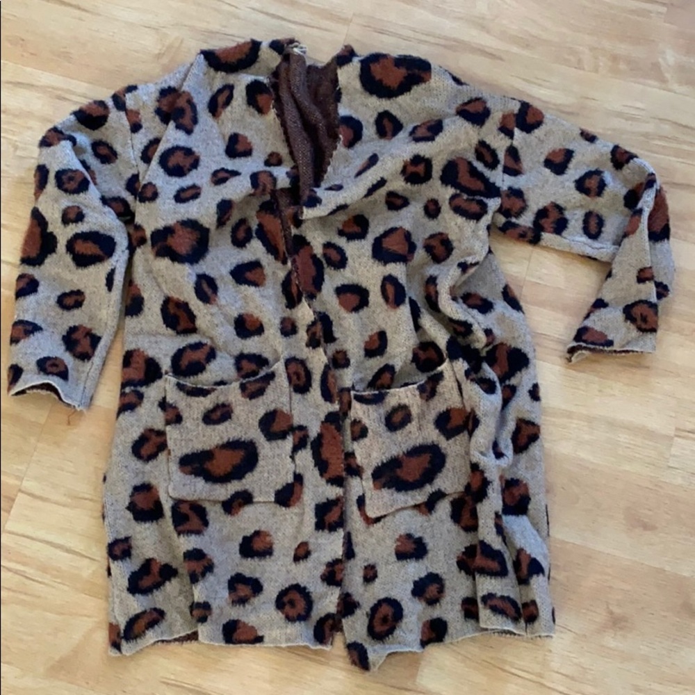 Leopard Cardigan